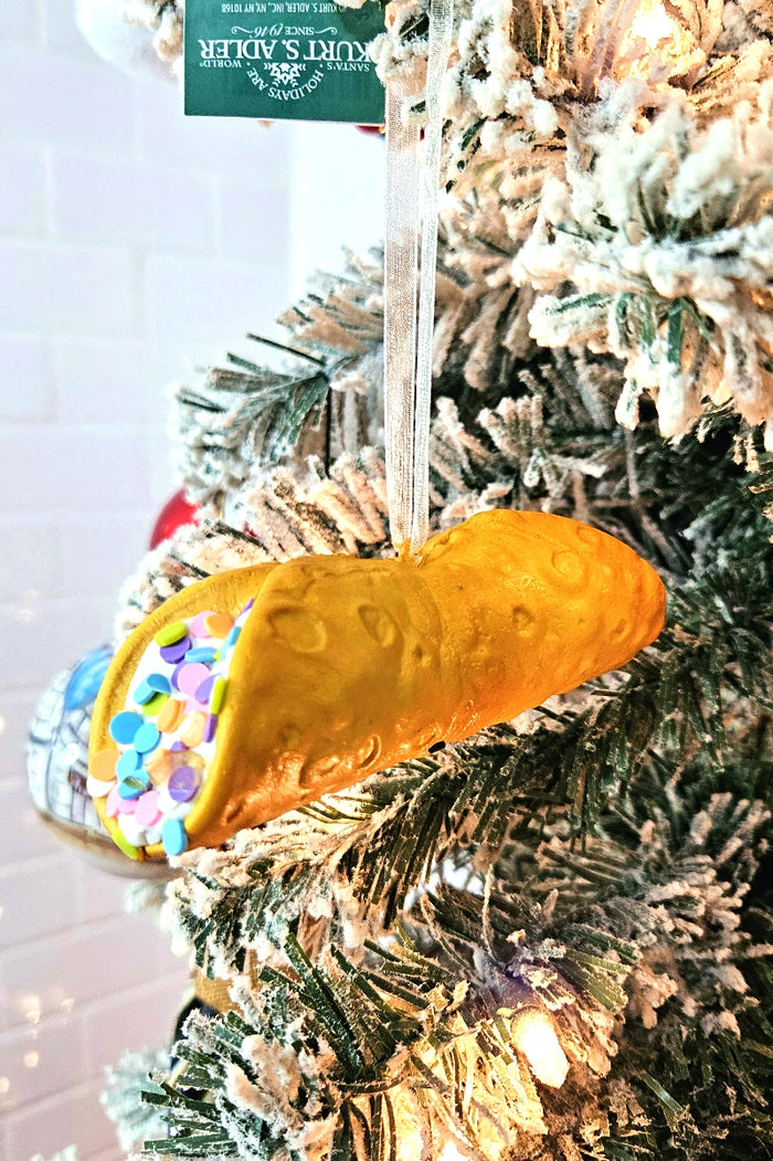 The Cannoli Ornament - Confetti