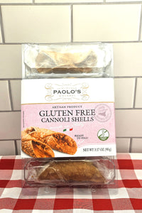 Gluten Free Cannoli Shells