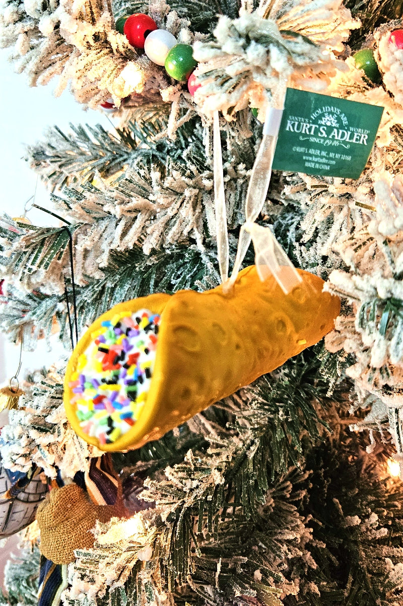 The Cannoli Ornament - Sprinkles