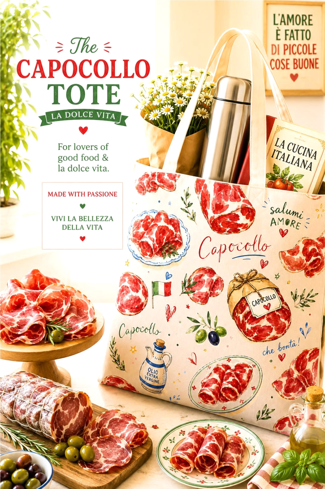 The Capocollo Tote