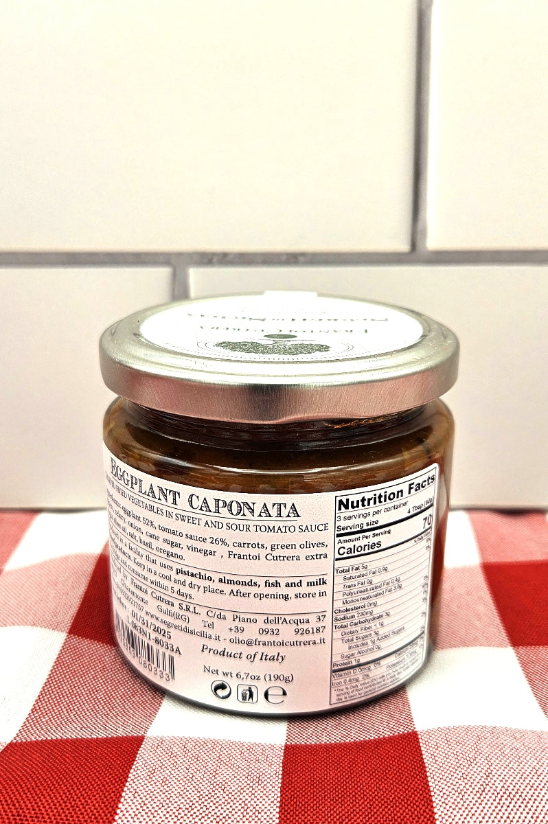 FREE Sicilian Eggplant Caponata by Cutrera