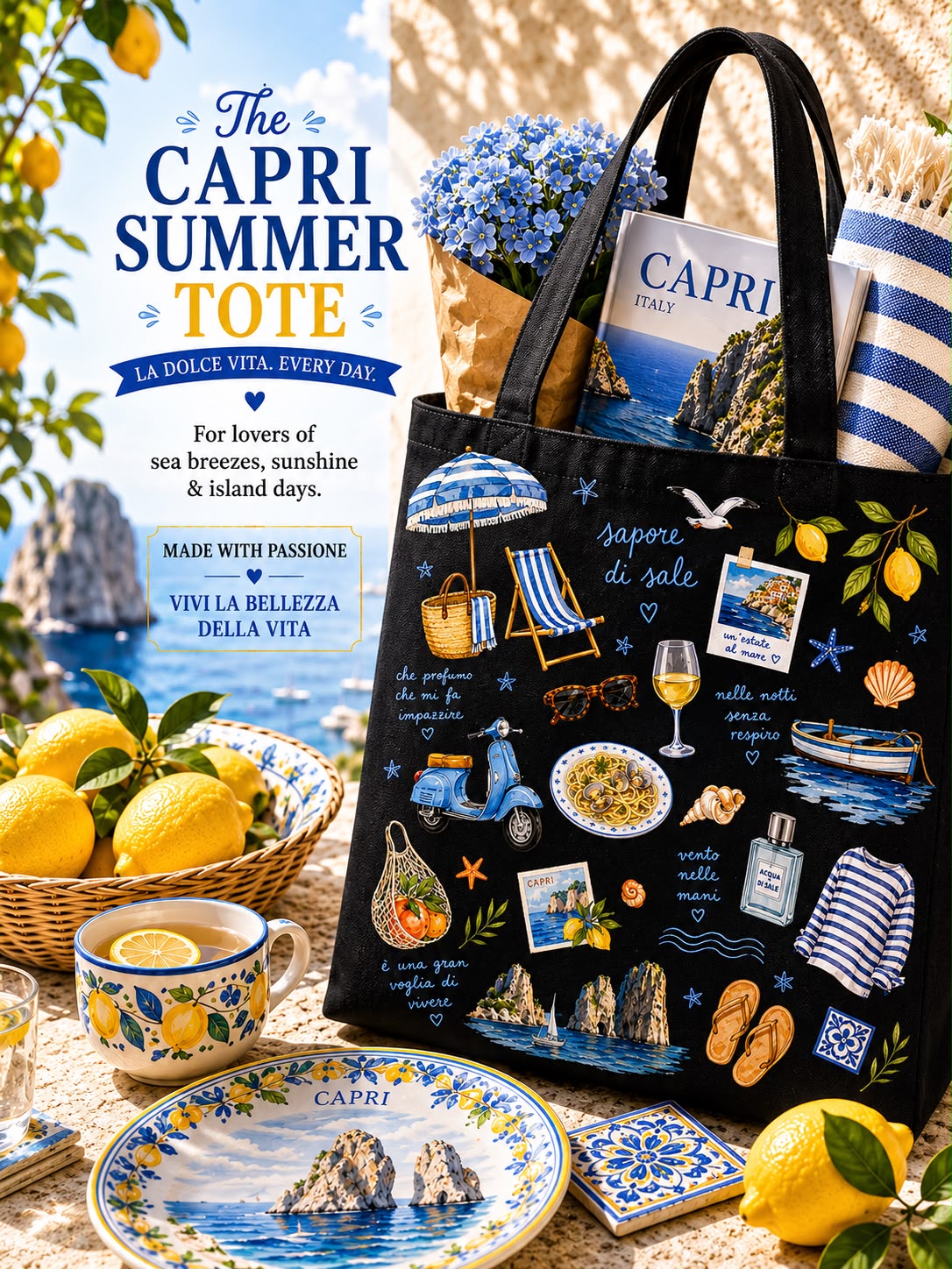 The Capri Summer Tote