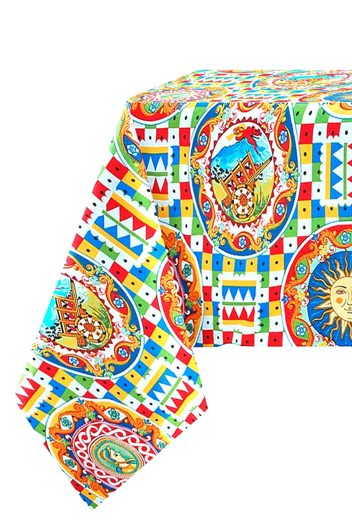 The Carretto Siciliano Tablecloth