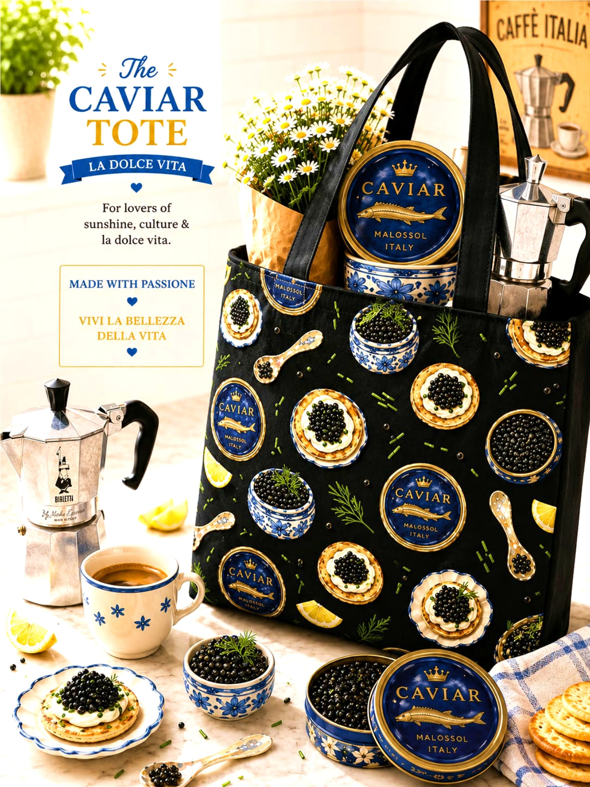 The Caviar Tote
