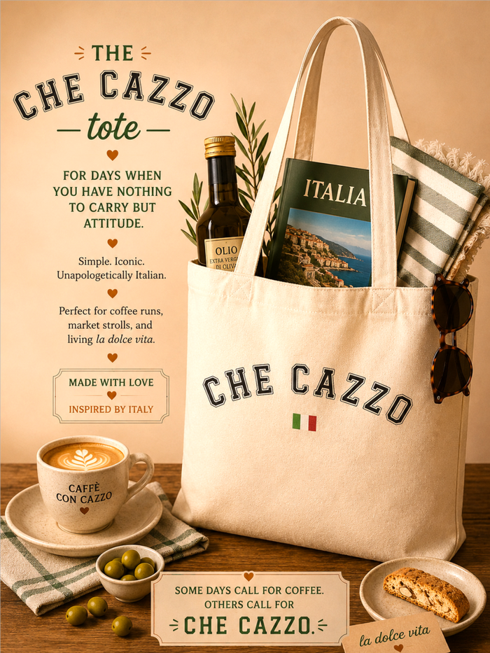 che cazzo tote bag wtf in italian