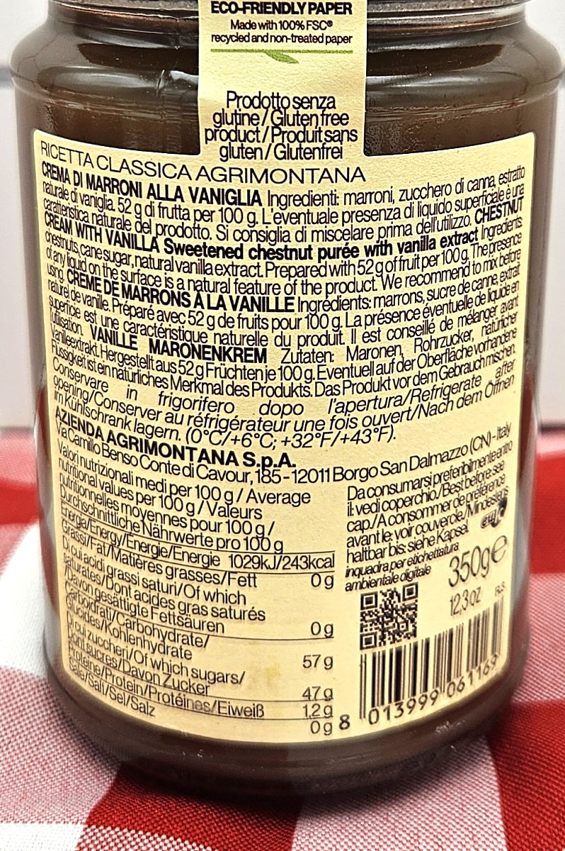 Chestnut Cream by Agrimontana