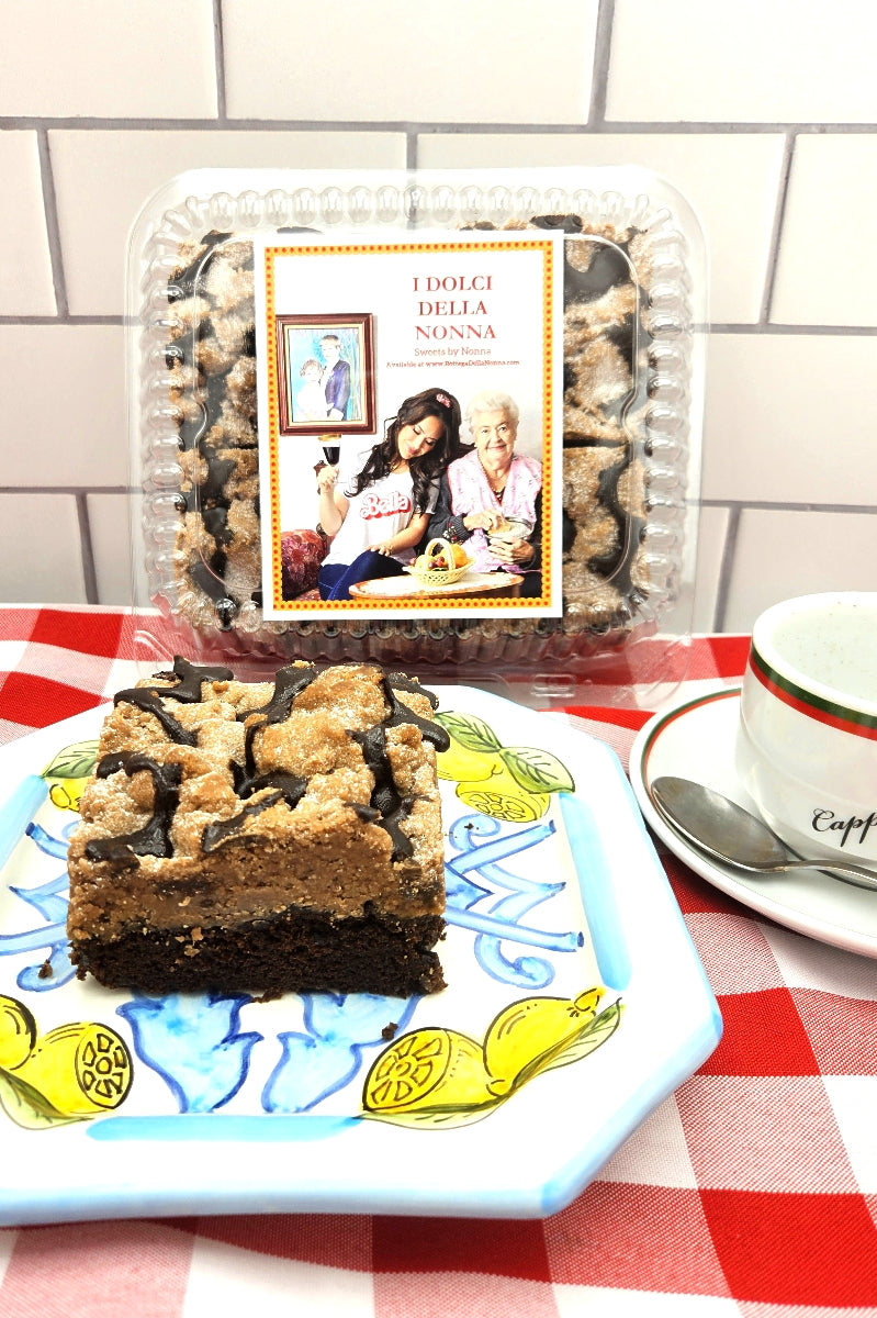 Nonna's Chocolate Crumb  Cake