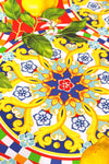The Citrus Majolica Tablecloth - Made in Italy