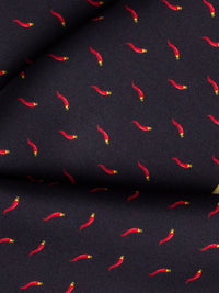 Cornicello Silk Pocket Square - Made in Italy