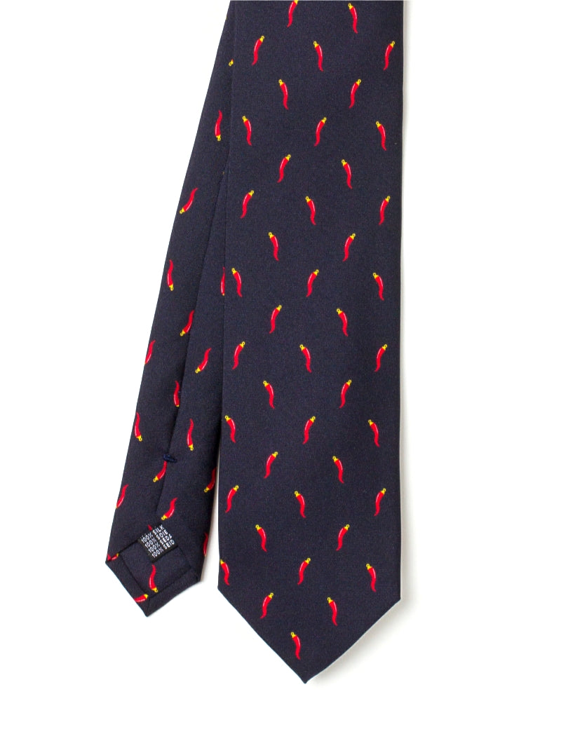 Cornicello Silk Tie - Made in Italy