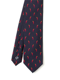 Cornicello Silk Tie  and Pocket Square Set - Made in Italy