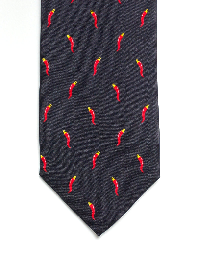 Cornicello Silk Tie - Made in Italy