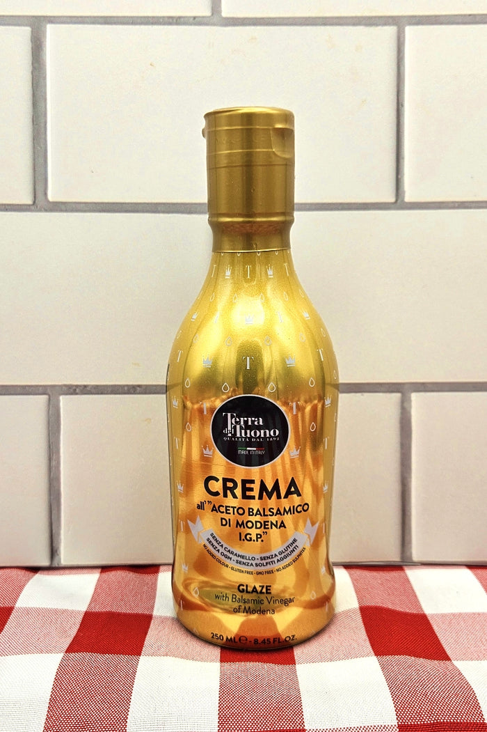 Bottle of Terra di Luino Crema of Balsamic Vinegar.