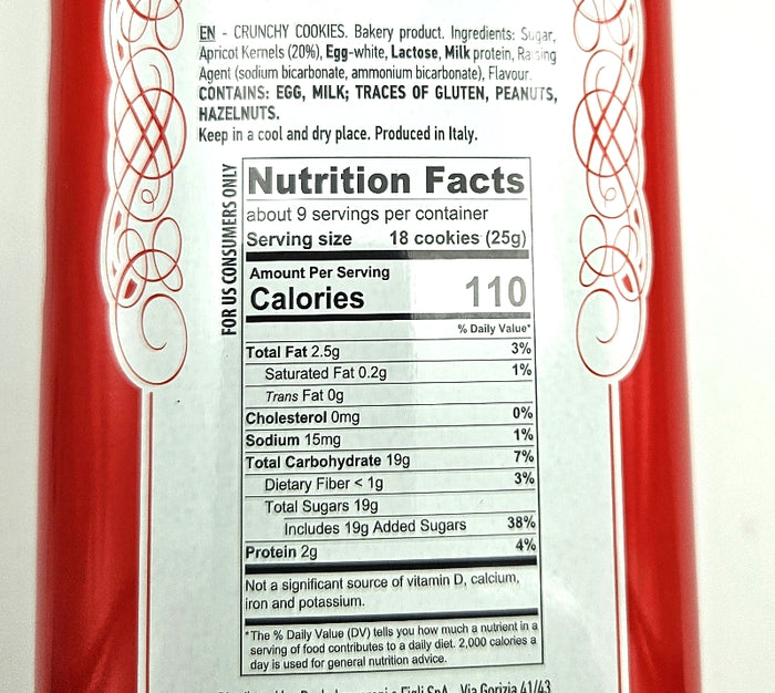 Crunchy Amarettini Chiostro di Saronno - Tower Tin