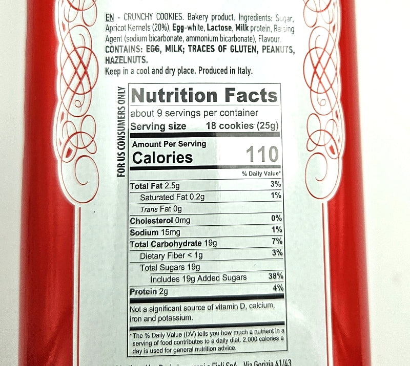 Crunchy Amarettini Chiostro di Saronno - Tower Tin