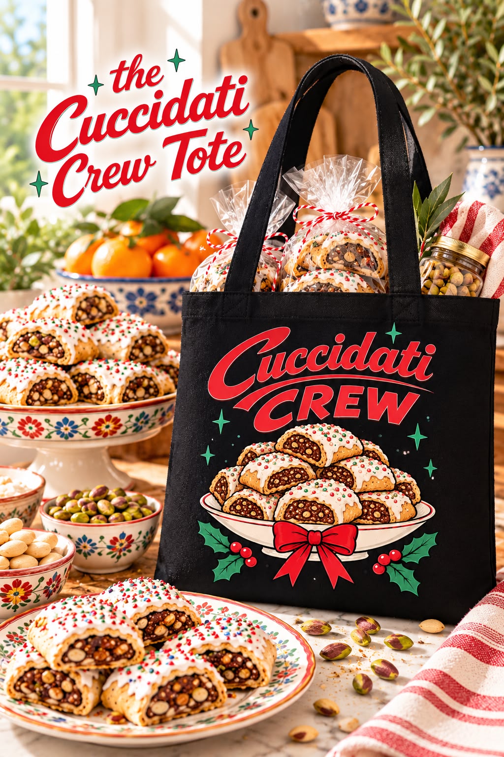 The  Cuccidati  Crew Tote