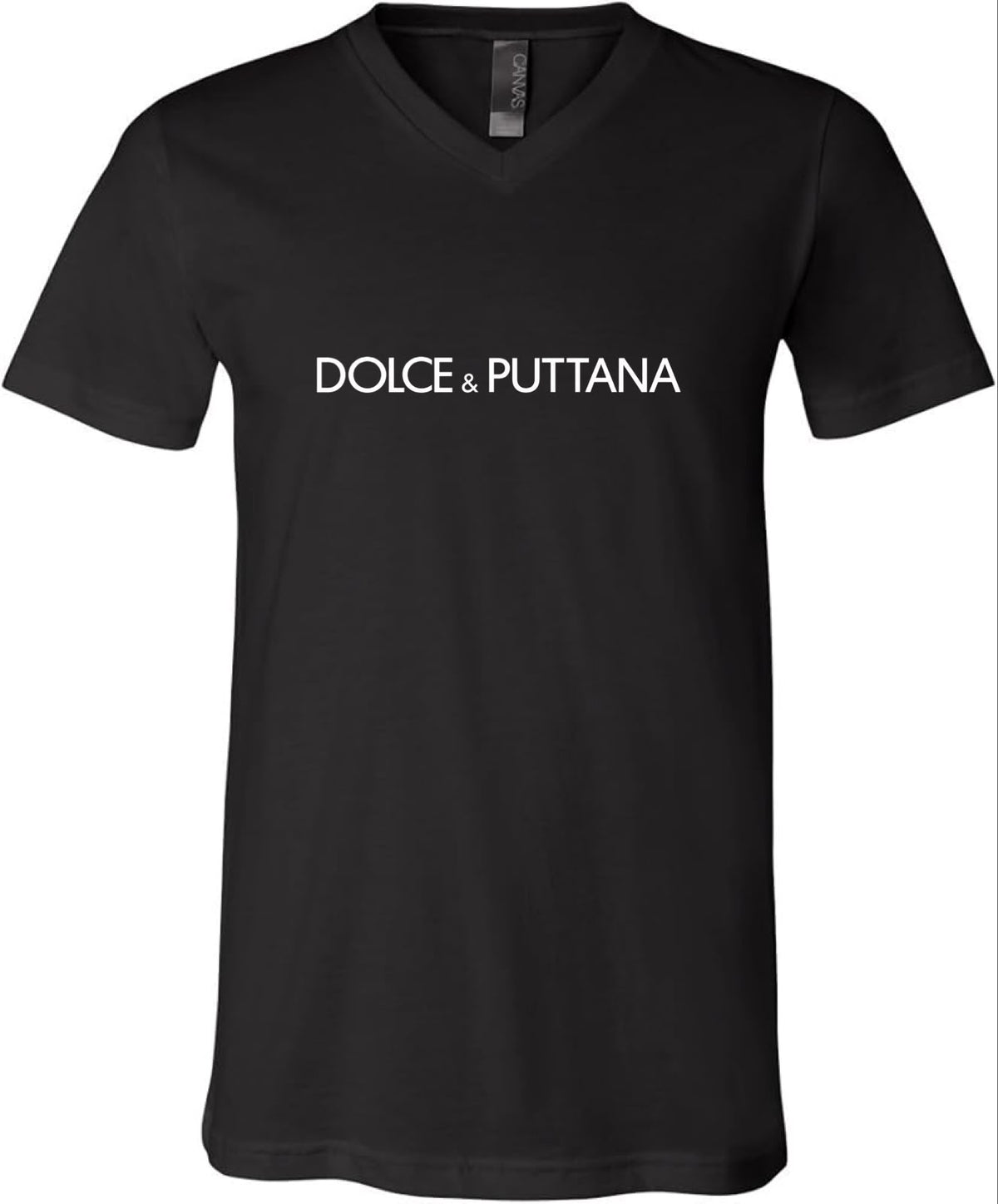 The Dolce & Puttana V-Neck Tee - Unisex