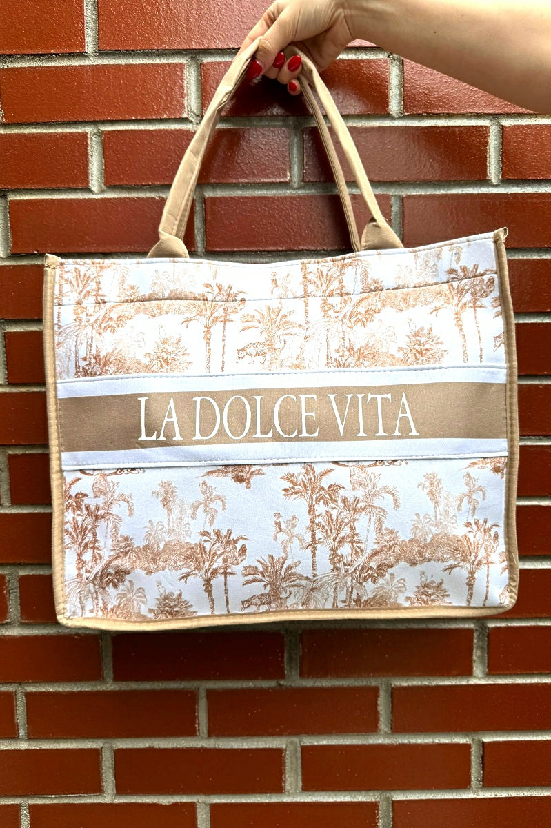 La Dolce Vita Beach Bag