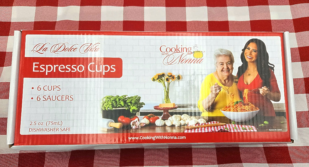 La Dolce Vita Espresso Cups - Set of 6