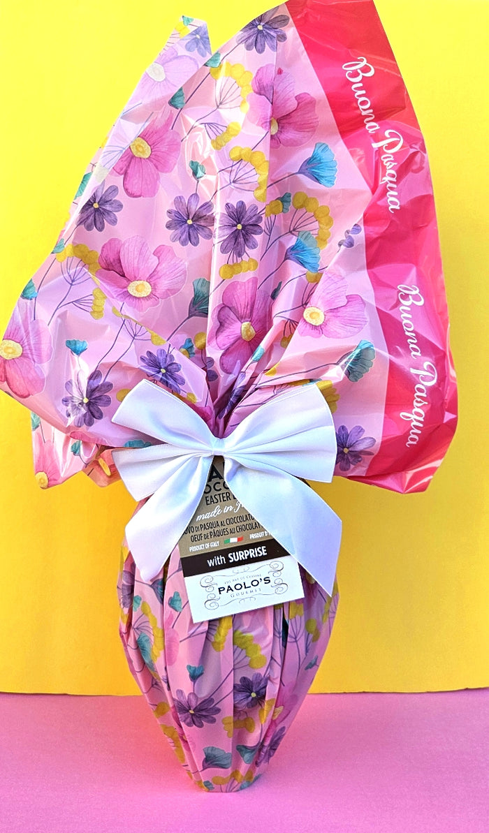 Easter Dark Chocolate Egg  with Surprise - 12.5 Oz - With Surprise