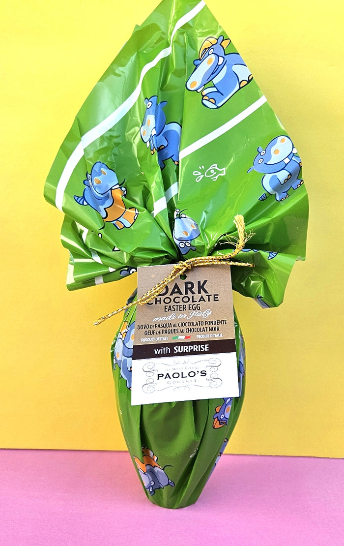 Easter Chocolate Egg  with Surprise - Dark - 6.34 Oz