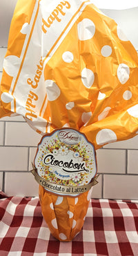 Milk  Chocolate Easter Egg from Sicily with Surprise - 7.5 Oz
