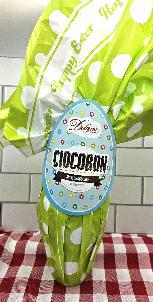 Easter Egg - Milk Chocolate from Sicily with Surprise - 10.5 Oz