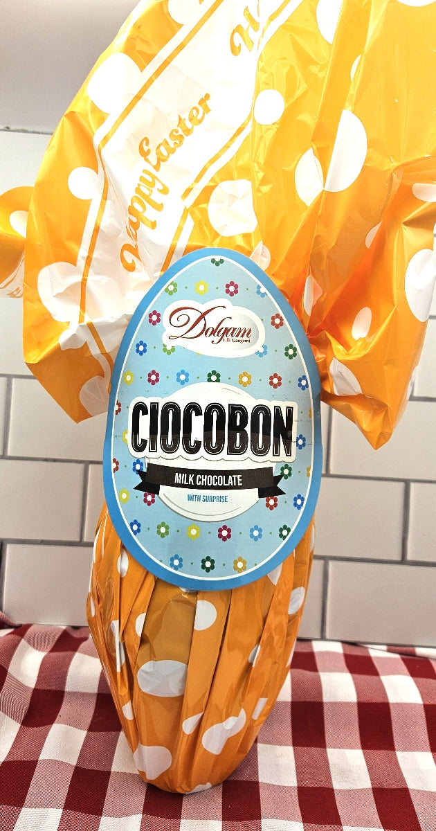 Easter Egg - Milk Chocolate from Sicily with Surprise - 10.5 Oz