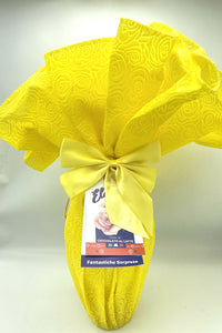 Elegant Milk  Chocolate Easter Egg with Surprise - Made in Italy