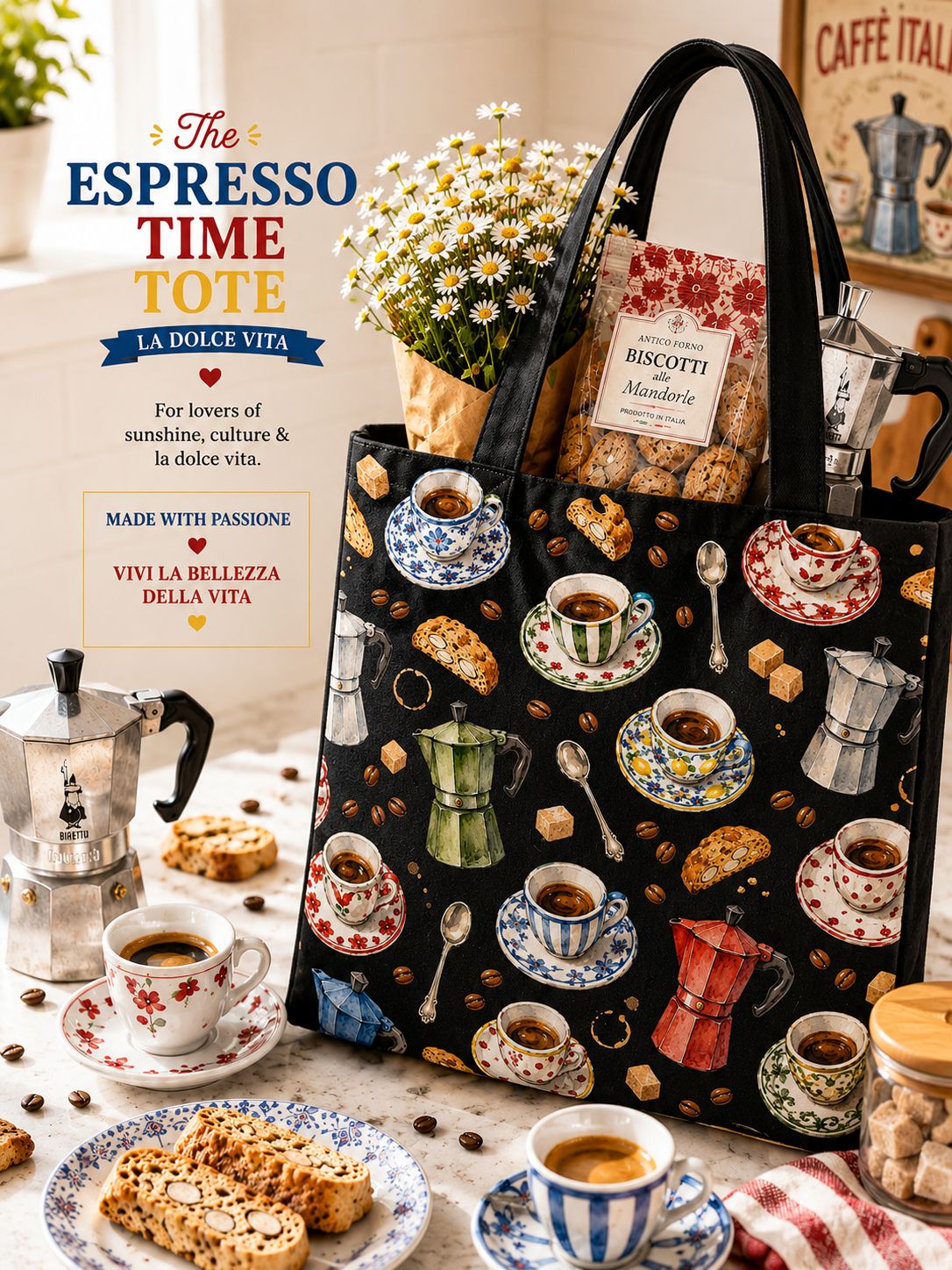 The Espresso Time Tote