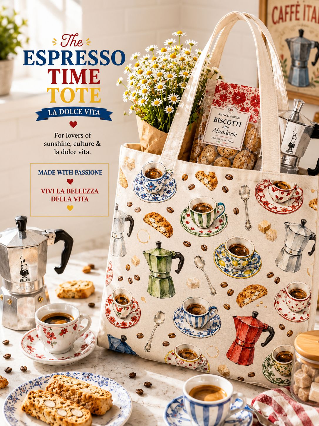 The Espresso Time Tote