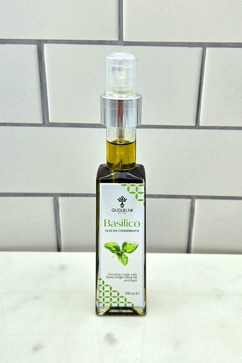 Extra Virgin Olive Oil Spray with Basil