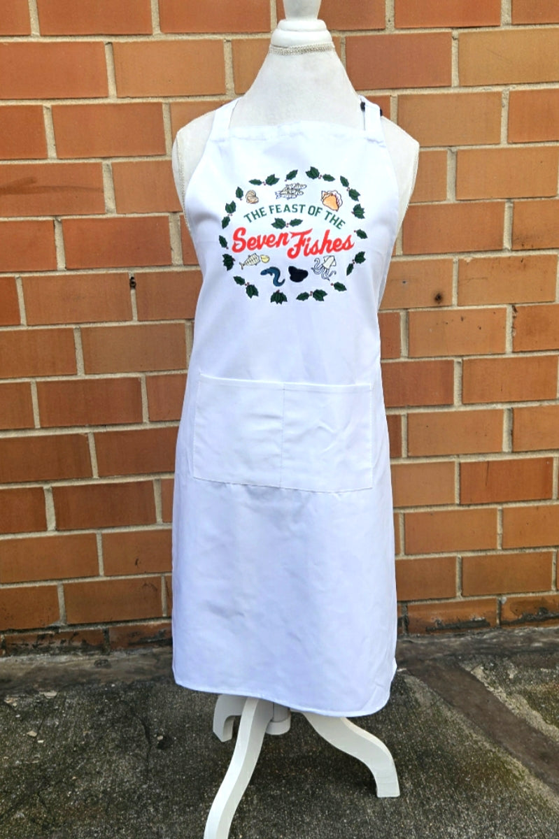 The Feast of the Seven Fishes Apron