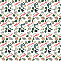 The Feast of the Seven Fishes Tablecloth - Made in Italy