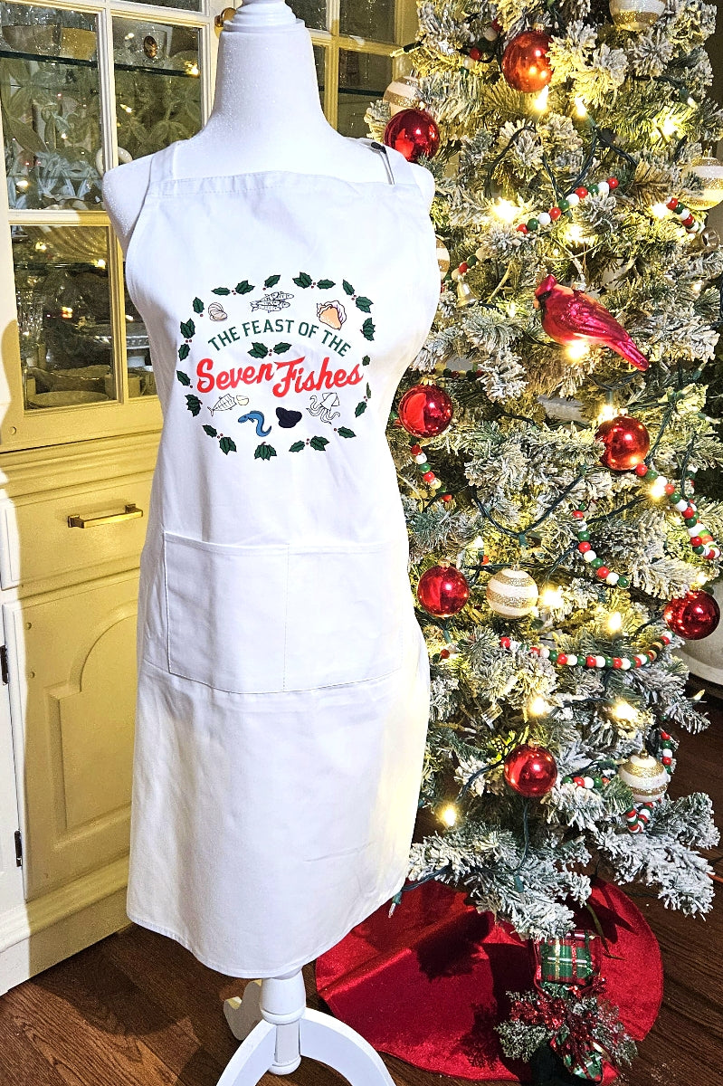 The Feast of the Seven Fishes Apron