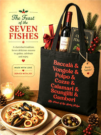 feast of seven fishes tote bag