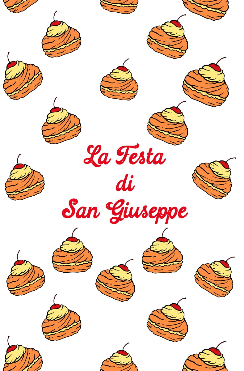 Festa di San Giuseppe - Dish Towel  - Made in Italy