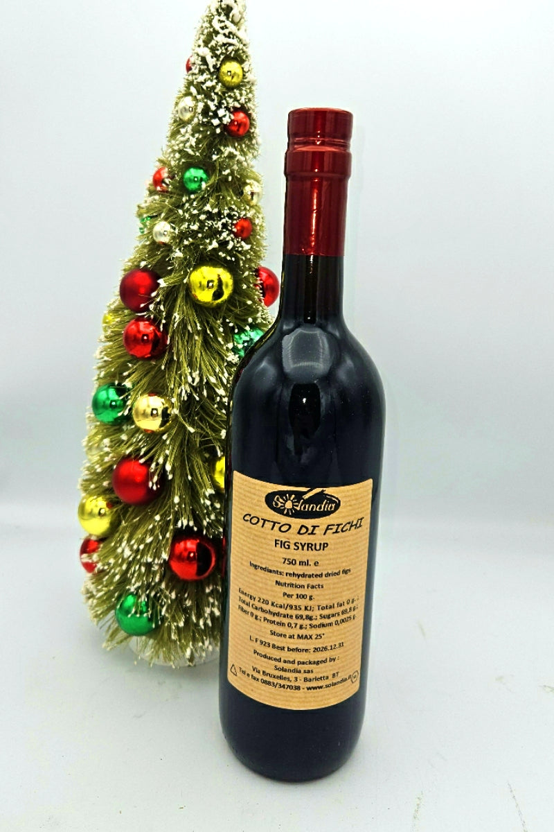Cotto di Fichi (Fig Vin Cotto) from Puglia - 750 ml