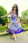 The Floral Majolica Dress