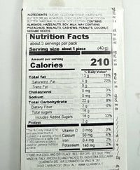 Crunchy Florentine Covered with Dark Chocolate and Hazelnut Grains