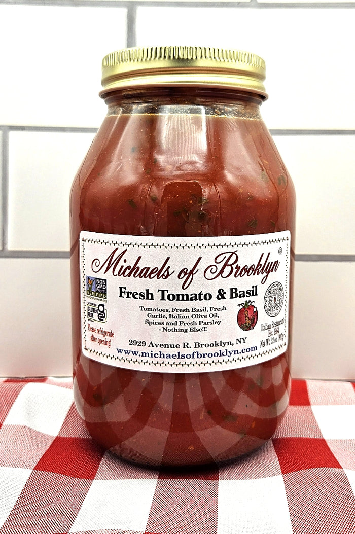 Fresh Tomato and Basil Sauce  by Michaels of Brooklyn