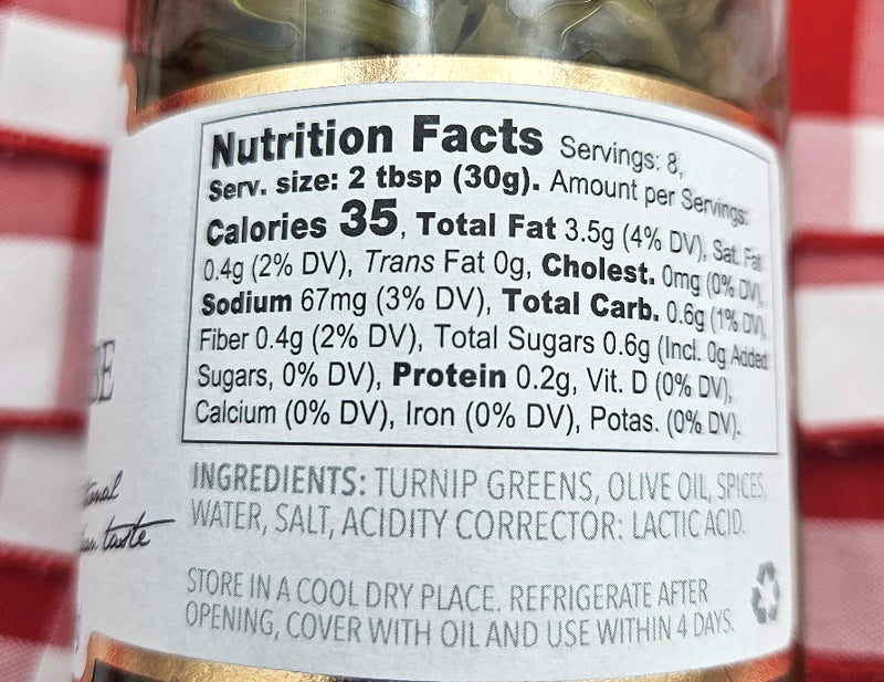 Friarielli - Broccoli Rabe in Olive Oil