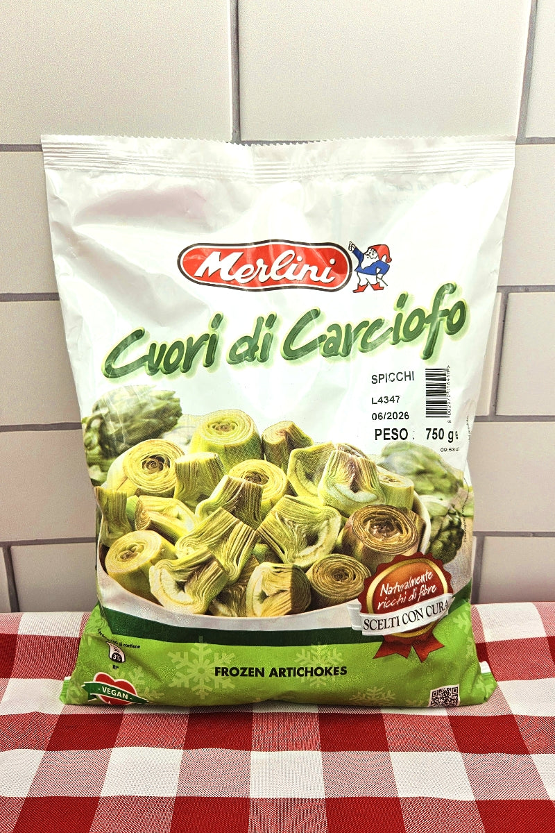 Frozen Quartered Artichokes from Italy