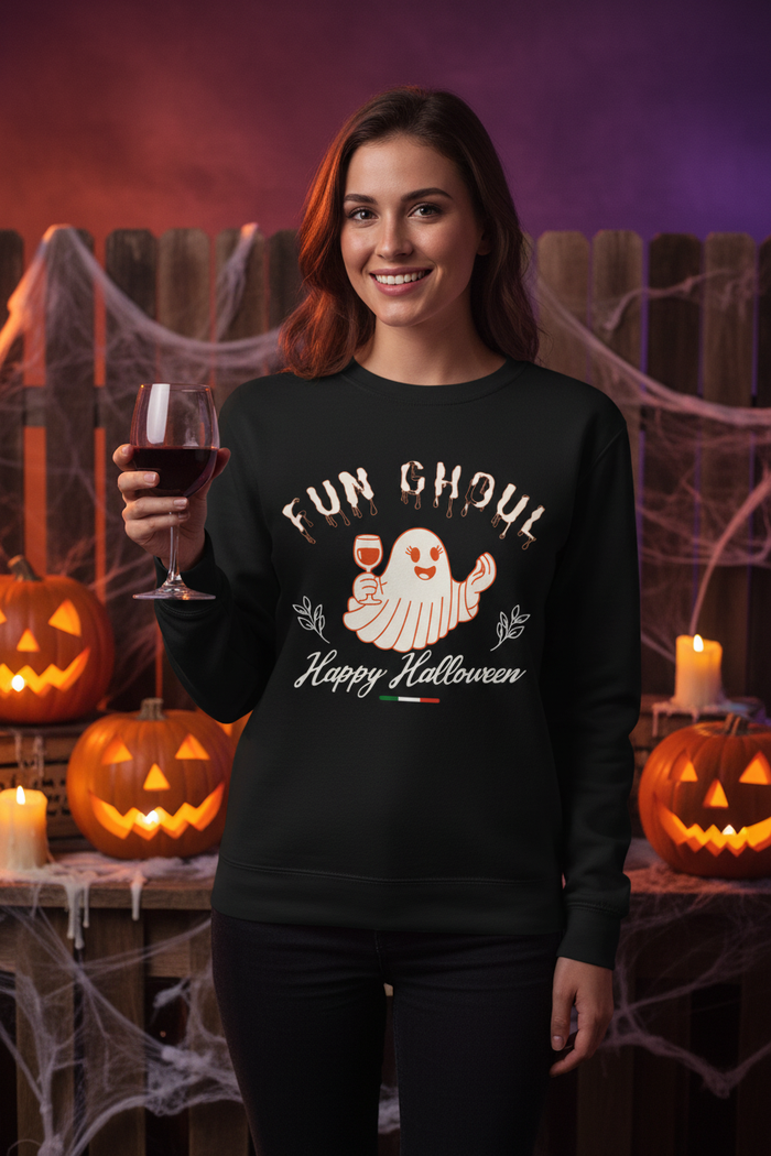 Fun Ghoul Halloween Sweatshirt - Lifestyle Photo