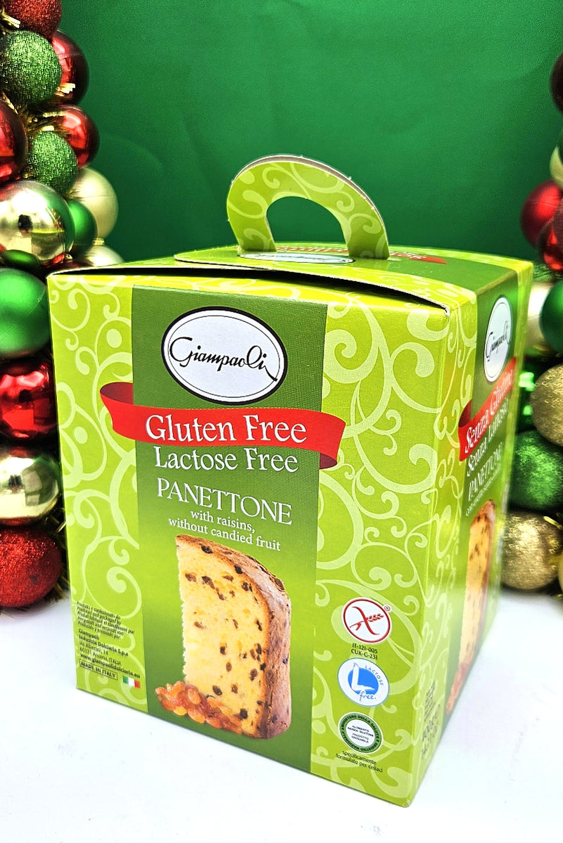 Panettone with Raisins - Gluten Free - Lactose Free