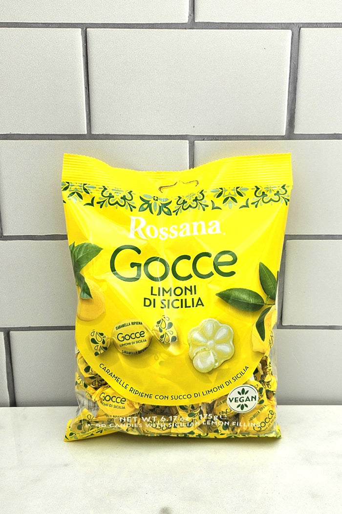 Gocce Limoni di Sicilia - Lemon Hard Filled Candies