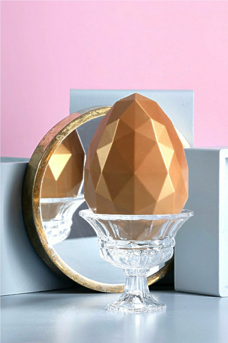 Golden Diamond White Chocolate Easter Egg