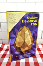 Golden Diamond White Chocolate Easter Egg