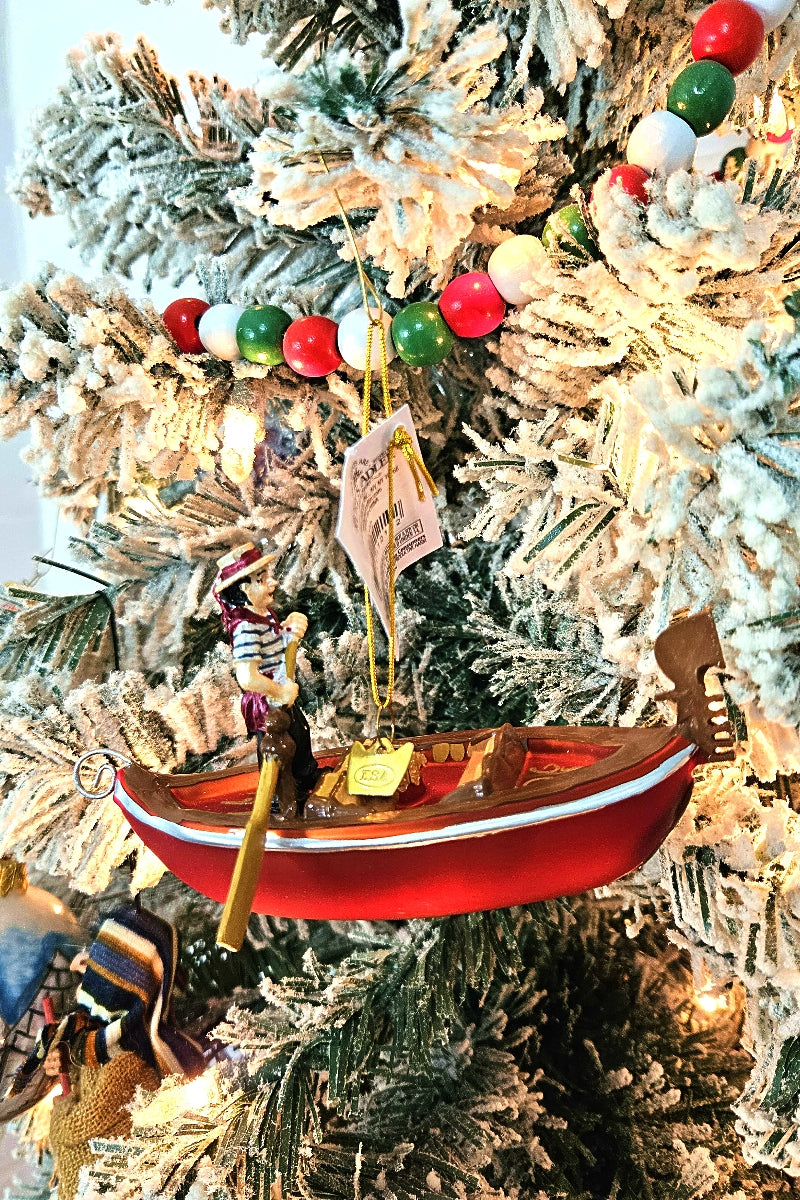 The Gondola Christmas Ornament