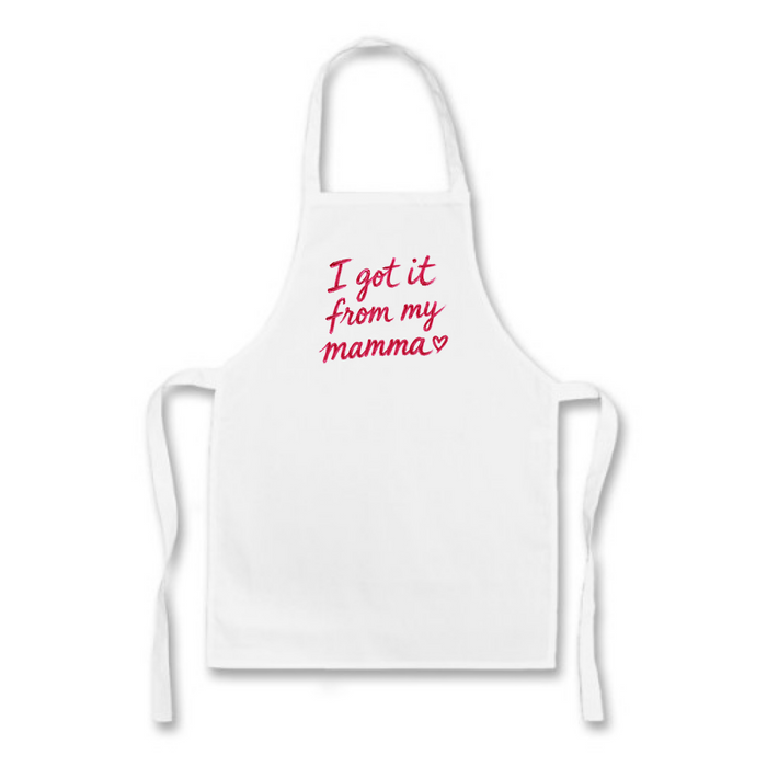 The I Got It From My Mamma Apron